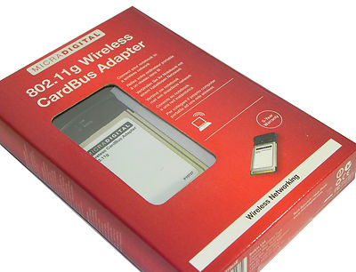 New F5D7010eaE Belkin Micradigital 802.11g PCMCIA Notebook Wireless Card/Retail