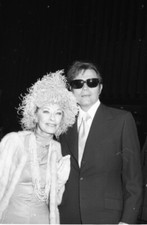 Jack Lord wife Marie de Narde Candid 1970's Event Original 35mm Camera Negative