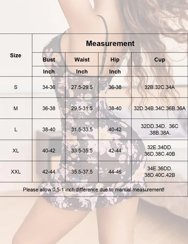 Sexy Spaghetti Strap Lingerie Womens Lace Skirt Sleepwear Deep-V Dress G-string - Picture 69 of 115