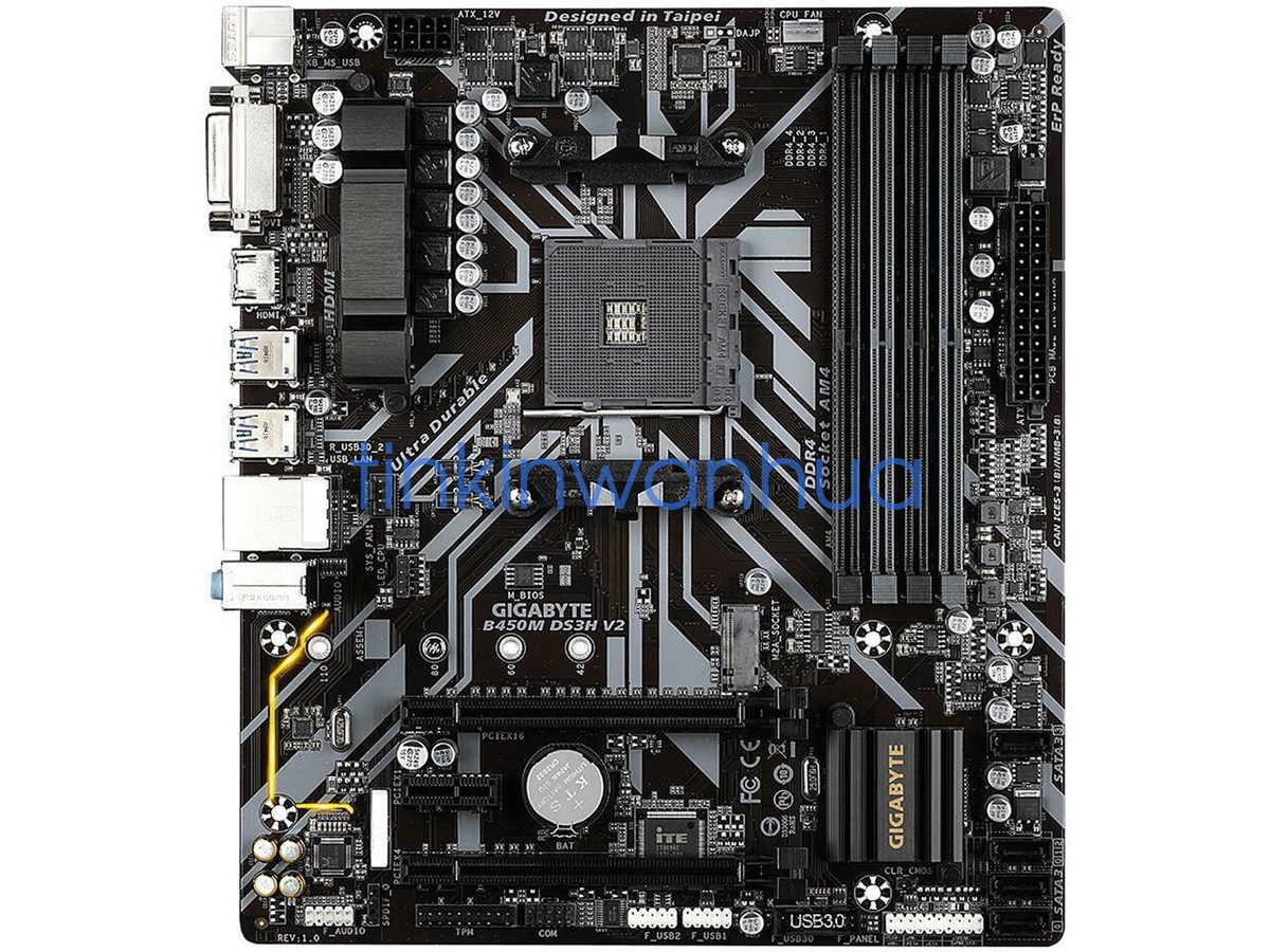 For GIGABYTE B450M DS3H V2 64GB Desktop Motherboard AMD AM4 DDR4