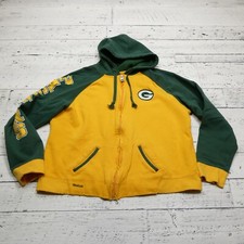 VINTAGE Green Bay Packers Hoodie Womens Large...