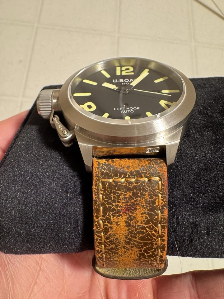 Reloj automático U-Boat Classico 45 AS 1 IFO gancho izquierdo🔥 Foto 3 de 4