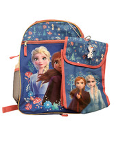 Disney Frozen Backpack Set 16” – 5pc Lunch Bag & Bottle Olaf | NEW