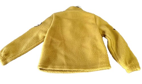 Pokemon Pikachu Fleece Kids XS 4/5 Yellow Sweater Pullover Unisex Jacket - Picture 2 of 2