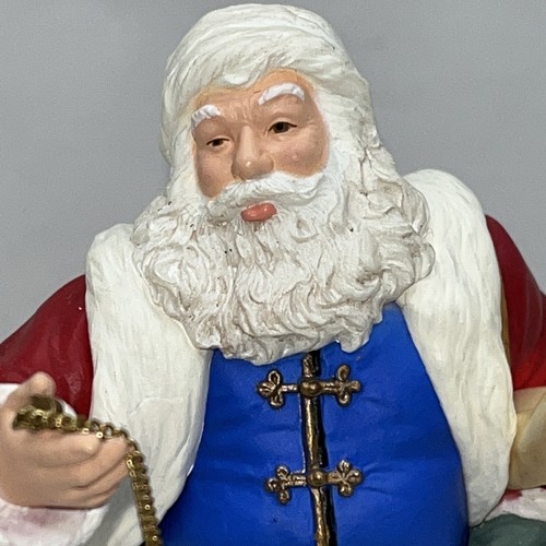 Hallmark Keepsake 2001 Ornament Santa Claus & Bear ~ The Night Before Christmas - Picture 9 of 24