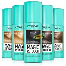 Loreal Magic Retouch Instant Root Concealer Hair Colour Dye Spray 75ml