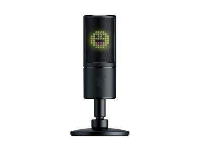 Razer Seiren Emote - USB Kondensator-Mikrofon für Streaming mit Emoticon Display