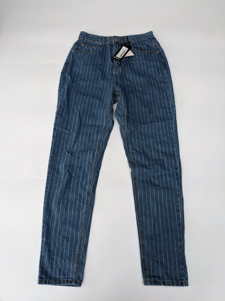 Mom hotsell jeans striped