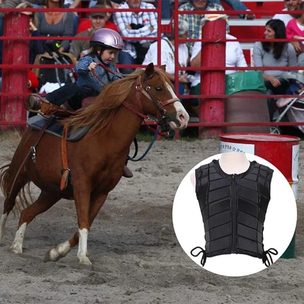 Unisex Equestrian Vest Horse Riding Training Waistcoat Body Protector Safety