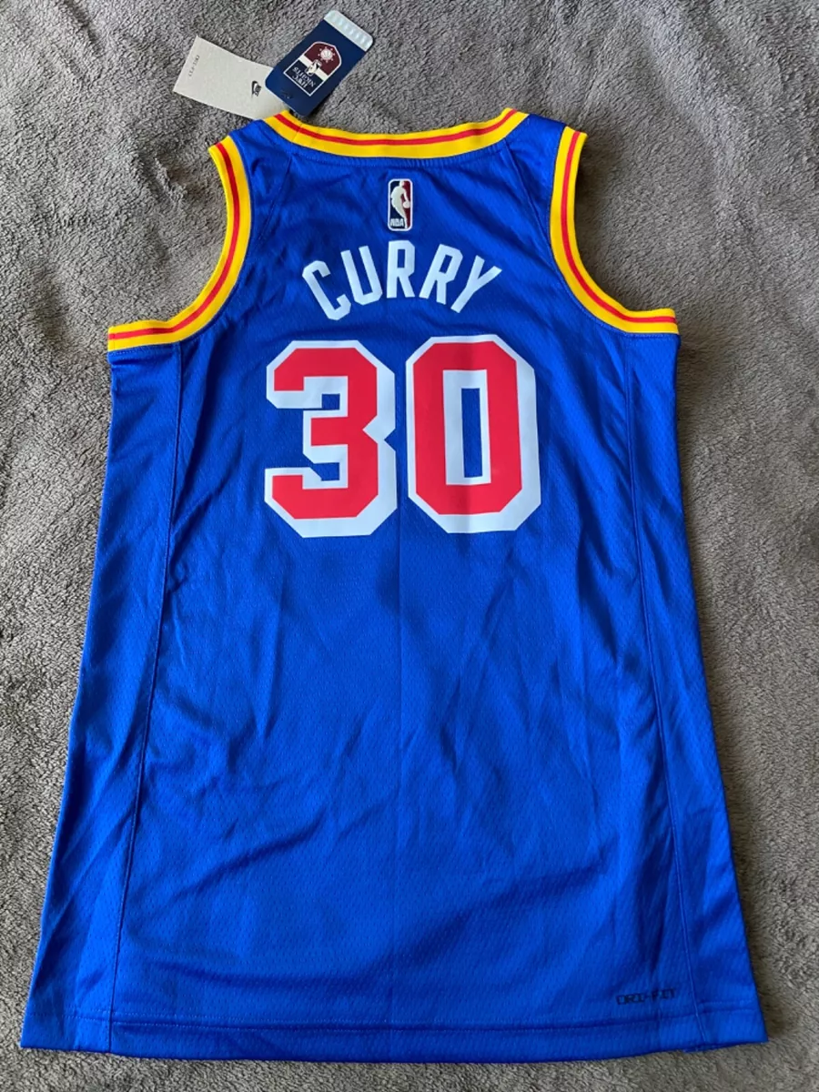 Youth Golden State Warriors Stephen Curry Nike Royal 2021/22 Warriors  Origins Swingman Player Jersey - Classic Edition