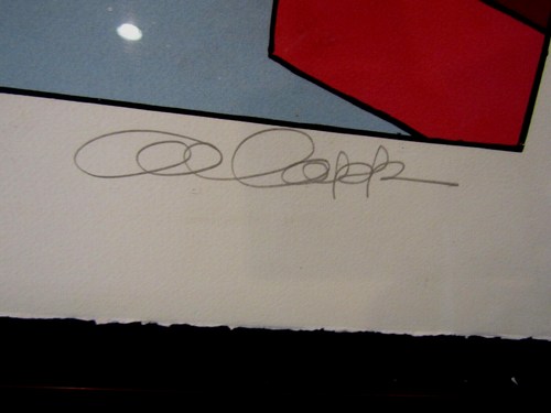 AL CAPP ,SIGNED,NUMBERED,SILKSCREEN ,MAMMY YOKUM,MUSEUMS Q FRAMED - Picture 3 of 12