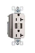 P&S FED SPEC GRADE USB CHARGER TAMPER-RESISTA...