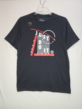 The Nike Tee Mens Size Medium Black Just Do It T-Shirt