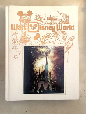 WALT DISNEY WORLD BOOK - Hardcover Souvenirbuch **Selten** DISNEYLAND #