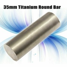 35mm TC4 Titanium 6al-4v Round Bar Grade 5 Rod Stock  35mm dia x 100mm long 