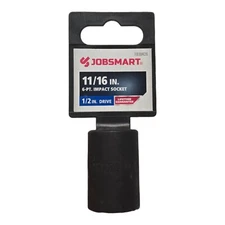 Jobsmart  11/16" 6 Point 1/2” Drive Impact Socket 1038426