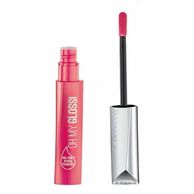 RIMMEL LONDON Oh My Gloss! Oil Tint 500 POP POPPY .21 oz. NEW! FREE SHIPPING!