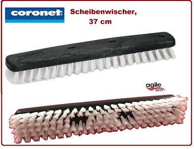 Coronet Großflächenwischer PP 37cm Patent-fix-o-mat-System Bürste Wischer