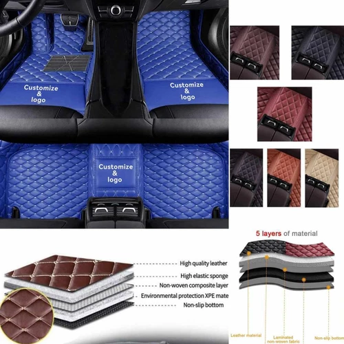 For Toyota Sequoia-Solara-Supra Car Floor Mats Custom Auto Carpets Waterproof - Imagen 18 de 40