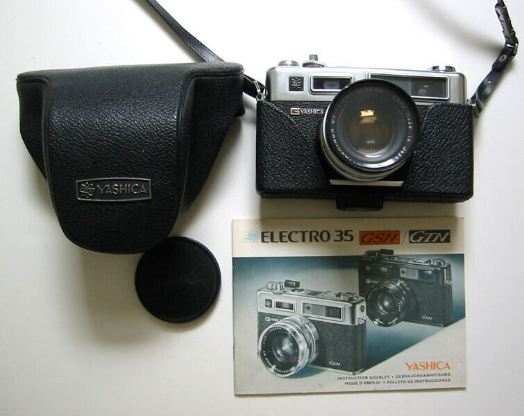 Yashica Electro 35 GSN Spiderman Camera Lens 45mm f/1.7 Yashica Electro 35 GSN Spiderman Camera Lens 45mm f/1.7