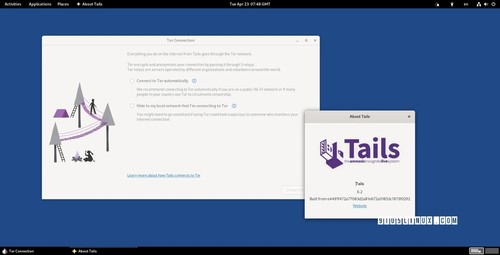 Tails 6.16 64bit Live Bootable CD DVD Linux Operating System - Picture 2 of 2