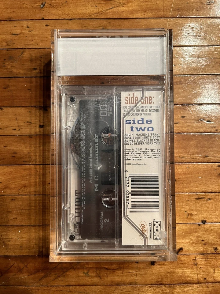 MC Hammer,  Please Hammer Don't Hurt 'Em - 1990 Cassette - Graded 6.5, 6 - Image 2 of 3