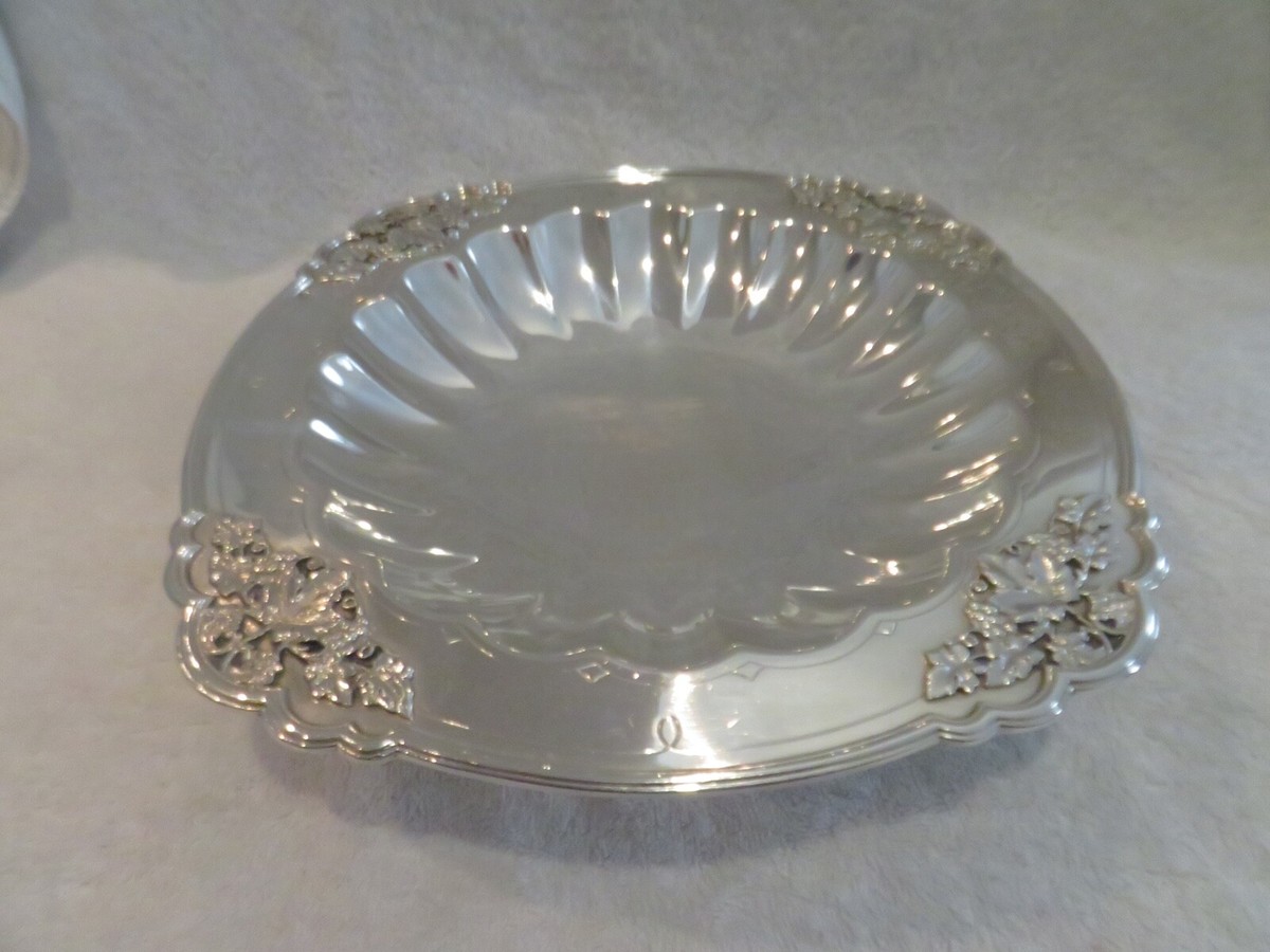 工芸品 MAPPIN & WEBB MAPPIN PLATE Pedestal Bowl A Pair of Vintage