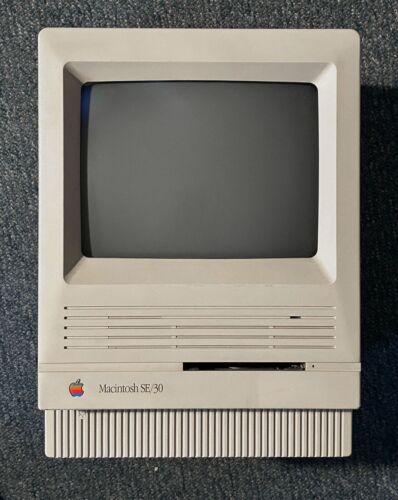 Apple Macintosh SE/30 Computer, Model M5119, for Parts or Repair Only