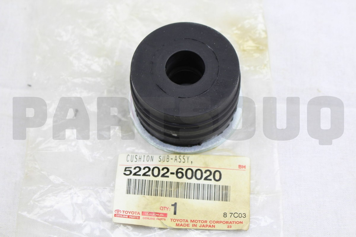 ロック 5220260020 Genuine Toyota CUSHION, BODY MOUNT, NO.5 LOWER