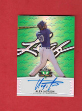 Leaf Baseball Autograph Year 2014 Alex Jackson Chrome Card BA-AJ1