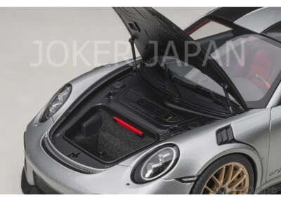 AUTOart 1/18 ポルシェ 911 (997) GT2 RS シルバー 1/18 AUTOart PORSCHE 911(997) GT2 RS (WHITE) Diecast Car