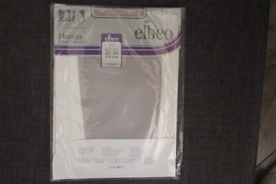 Vintage ELBEO Hotties Strumpfhose unverstärkt Gr. 42 Silber 20 den Neu OVP