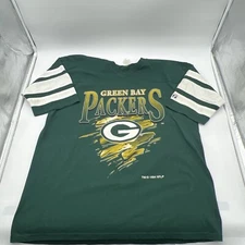 VINTAGE 1994 LOGO 7 NFL GREEN BAY PACKERS JERSEY SHIRT MENS SIZE XL MADE IN USA