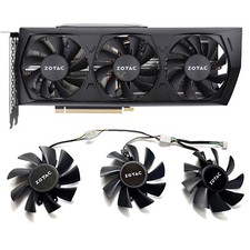 New Pair Of Cooling Fans for ZOTAC RTX3060 3060ti Thunderbolt GE PRO JCH