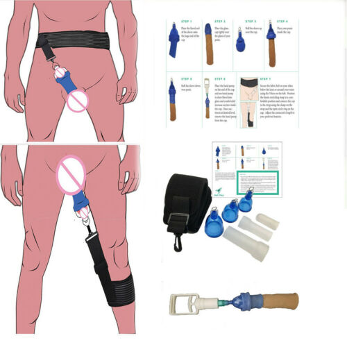 Estirador de bomba de vacío de pene masculino sistema extensor de crecimiento - Imagen 1 de 15