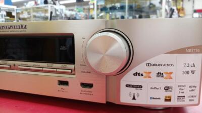Marantz NR1710 7.1ch AV Receiver Good Condition Used w/Accessories