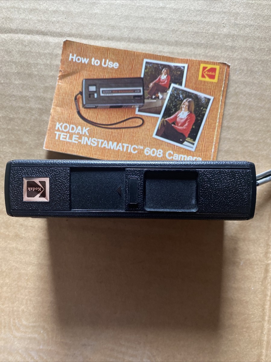 Kodak Tele Instamatic 608 Vintage Camera 1974 | eBay