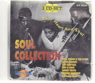 Soul Collection (1992, #bs2524) Paul Young & the Q-Tips, James Brown, D.. [2 CD]