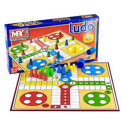 JOGO LUDO CLÁSSIC - LINHA PREMIUM : Brinquedos de Madeira : paparicosecia