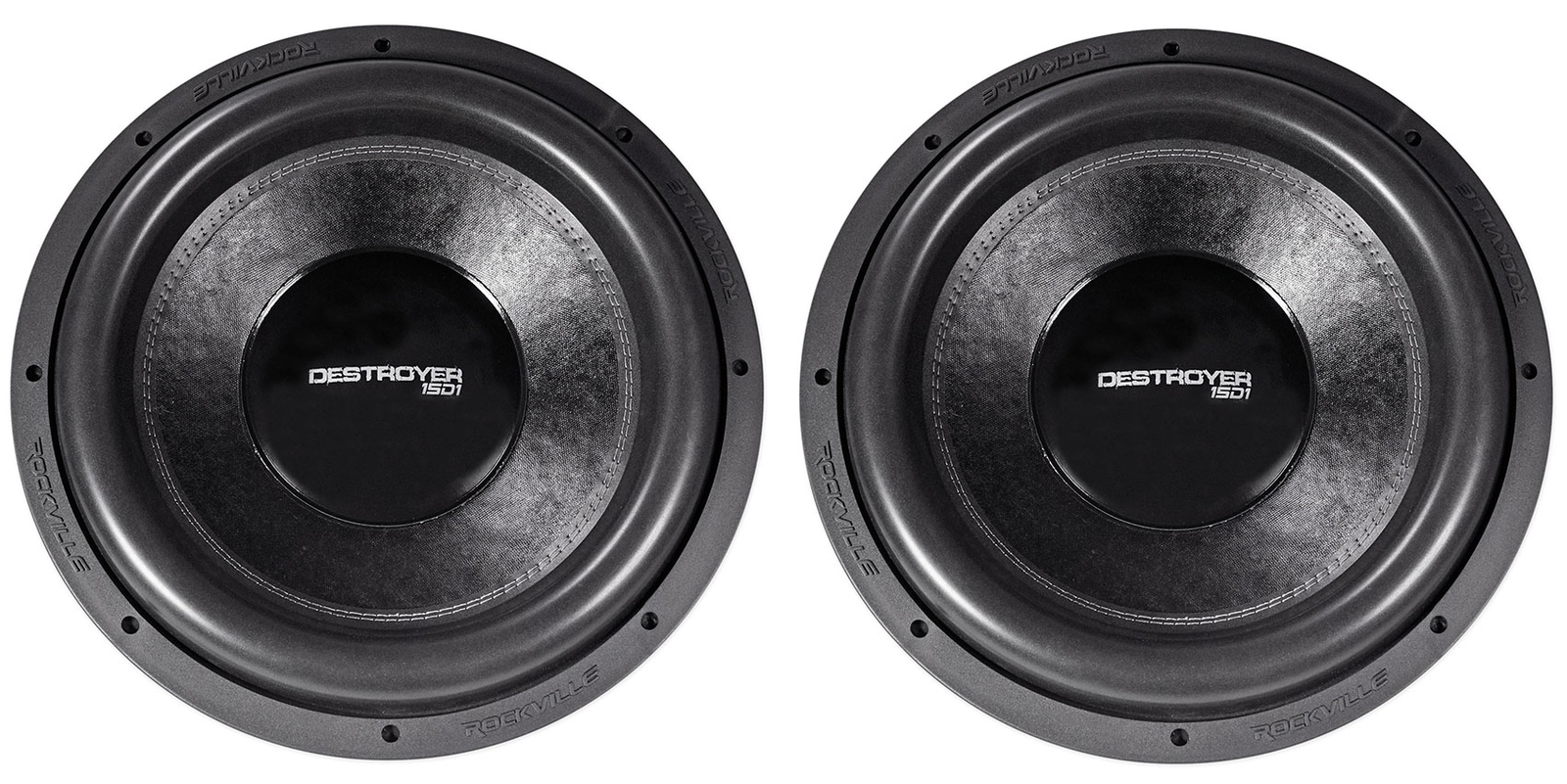 2 Звуковые катушки Rockville DESTROYER 15D1 15 Competition Car Audio Subwoofers USA 123490₽