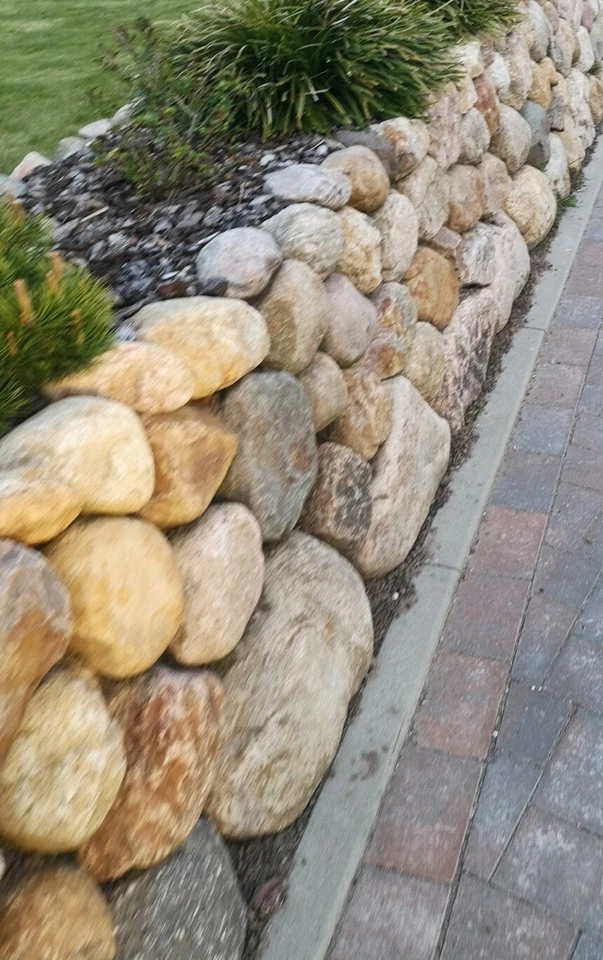 500 kg Nordische Findlinge Natursteine Friesenwall Steine 10-40cm inkl.Lieferung - Bild 3 von 4