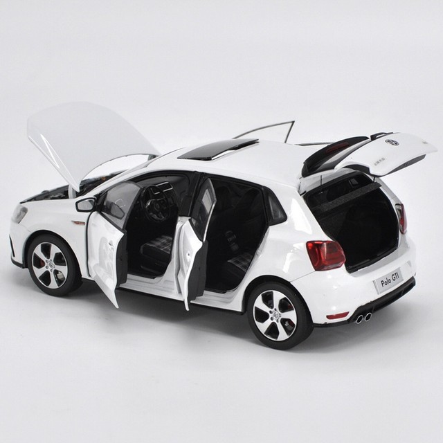 1/18 Scale VW Volkswagen POLO GTI 2015 White Diecast Car Model Toy Collection | eBay