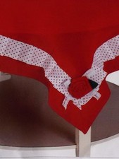 Centrotavola Natalizio quadrato 90x90 cm Art: Essenza. Puro Cotone. A446