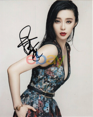 セール中…ファン・ビンビン直筆サイン入り超 大型写真…Fan Bingbing ファン・ビンビン直筆サイン入り超 大型写真…Fan Bingbing