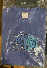 Camp High Collective - Camp Bear Embroidered T-Shirt Large in original Plastic