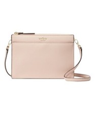 Kate Spade Pink Warm Vellum Cameron Street Clarise Leather Crossbody Bag Bnwt