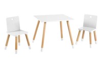 Roba Kindersitzgruppe, KindermöBel Set Aus 2 KinderstüHlen & 1 Tisch