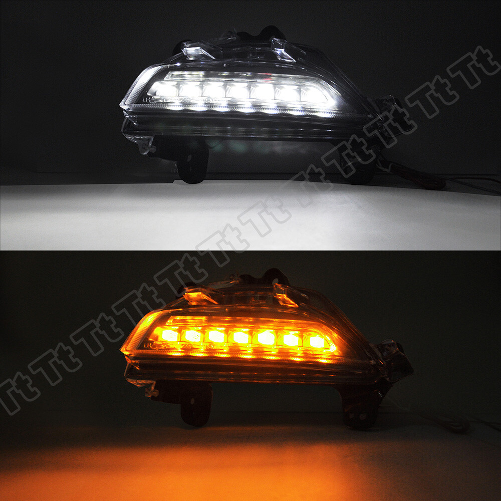 2PCS FOR 14-2016 MAZDA 3 AXELA Clear LED Corner Light Turn Signal