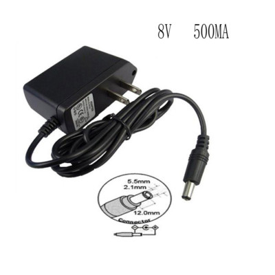 8V AC DC Power Supply Adaptor Adapter 8V 500mA US Plug | eBay