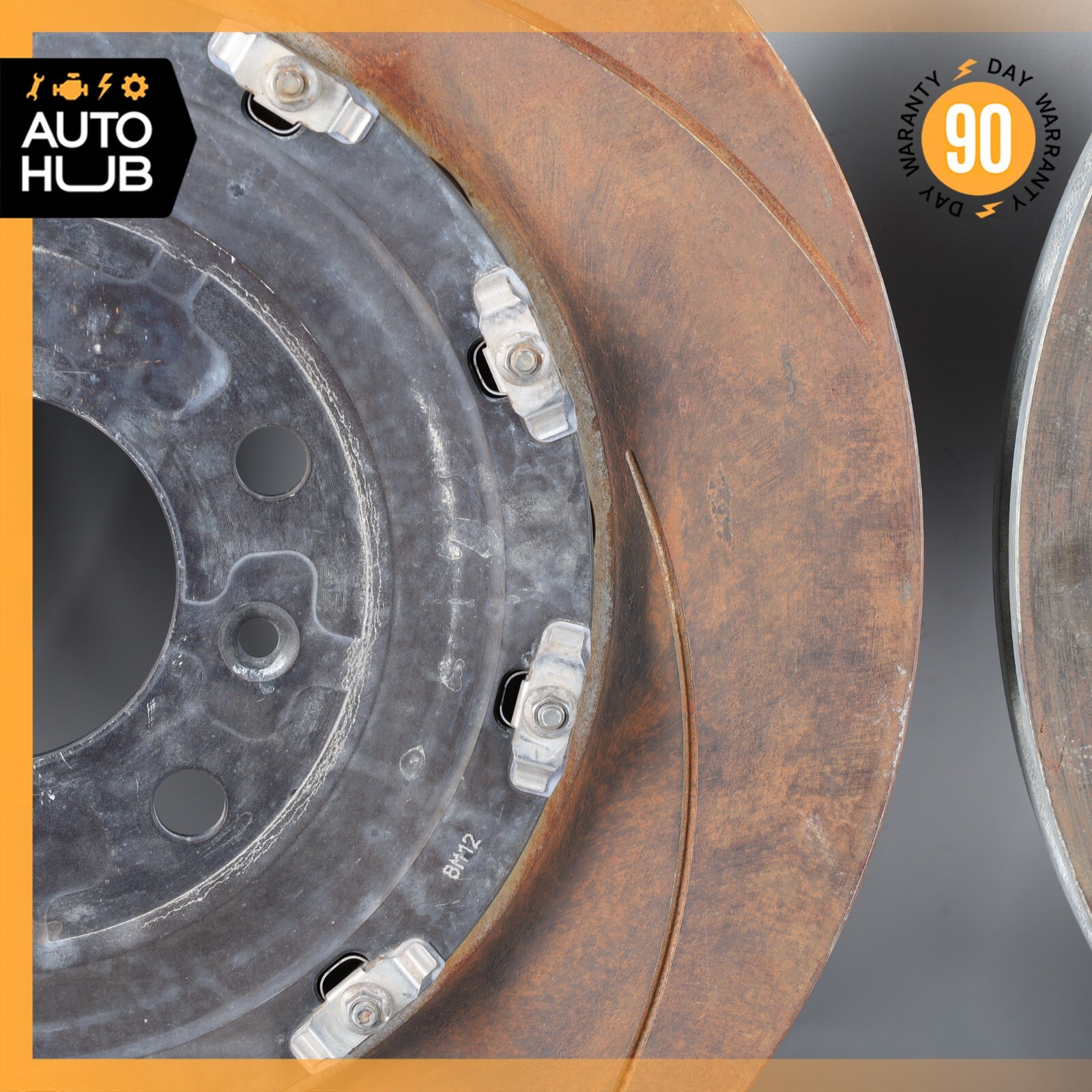 19-24 Aston Martin DB11 Vantage Front Left & Right Side Brake Rotor Set OEM